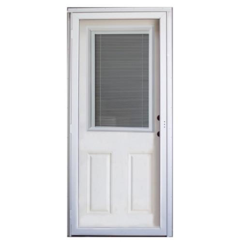 Mini Blind 6 Panel Combo Door