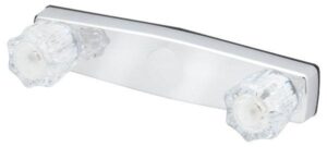 8" Plastic Shower Faucet - Chrome