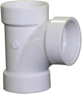 PVC DWV Slip Sanitary Tee (1-1/2, 2, 3)
