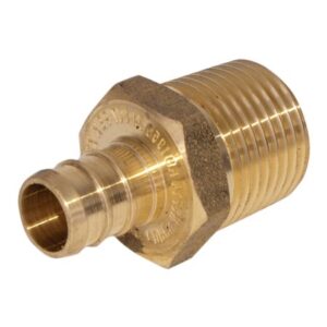 Brass PEX Male Adapter (1/2, 3/4)