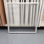 36&quot; X 36&quot; Obscure Metal Mill Window With Receiver