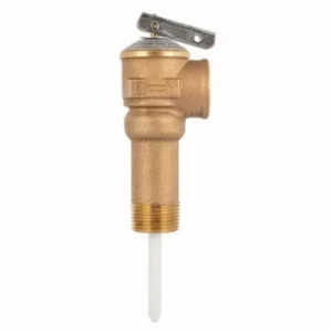3/4" Automatic Temperature And Pressure Relief Valve With 4" Probe And 2.5" Shank