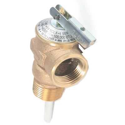 3/4" Automatic Temperature And Pressure Relief Valve With 4" Probe And 1.5" Shank