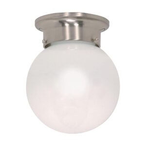 3" Single Ceiling Light Fixture - Brushed Nickel