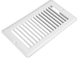 4"x8" White Floor Grill