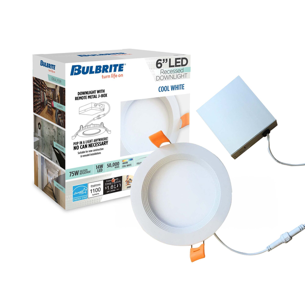 6&quot; 14W 1100 Lumens LED Downlight - 4000K Cool White