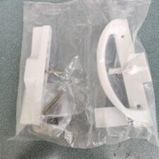 Sliding Glass Door Lock - White