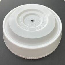 Plastic Light Shade With Ridges