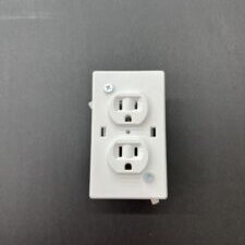 Self Contained Receptacle - White